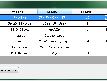 C# dataGridView的测试例子