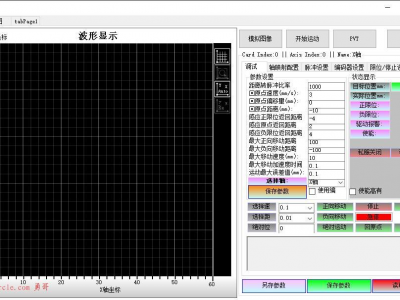 基于雷塞运动卡的运动曲线绘制程序